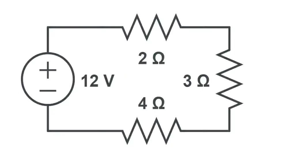 Exemplo de circuito elétrico 3