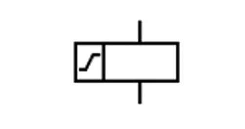 Símbolo de relé sequencial por etapas.